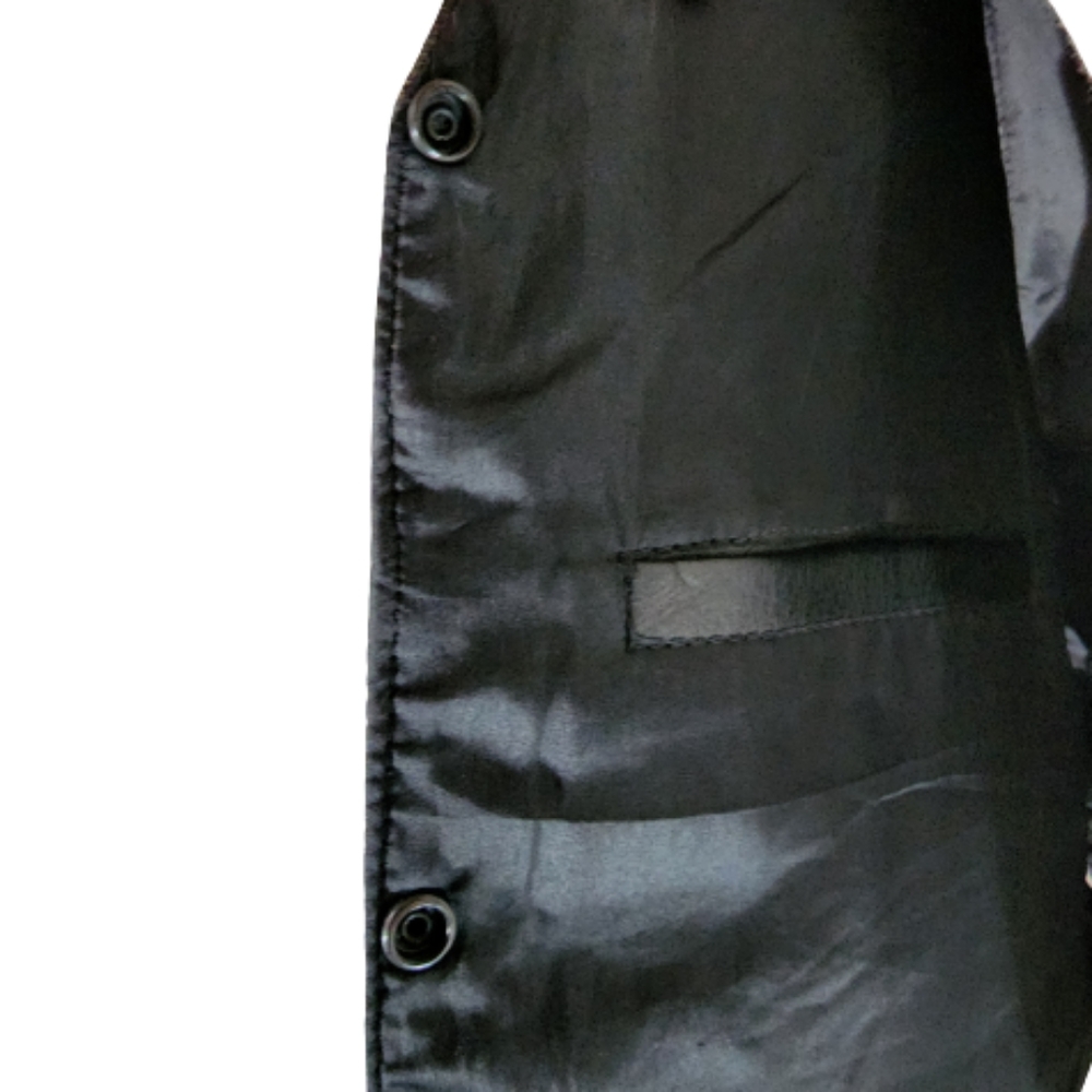 BIKER'S LEATHER STUFF Lady Rider Black Vest Plus Size 3XL - Picture 8 of 16